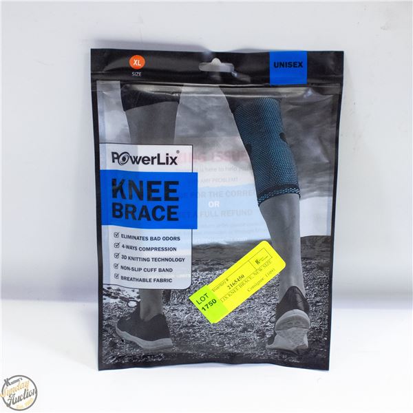 POWERLIX KNEE BRACE, NEW SIZE XL