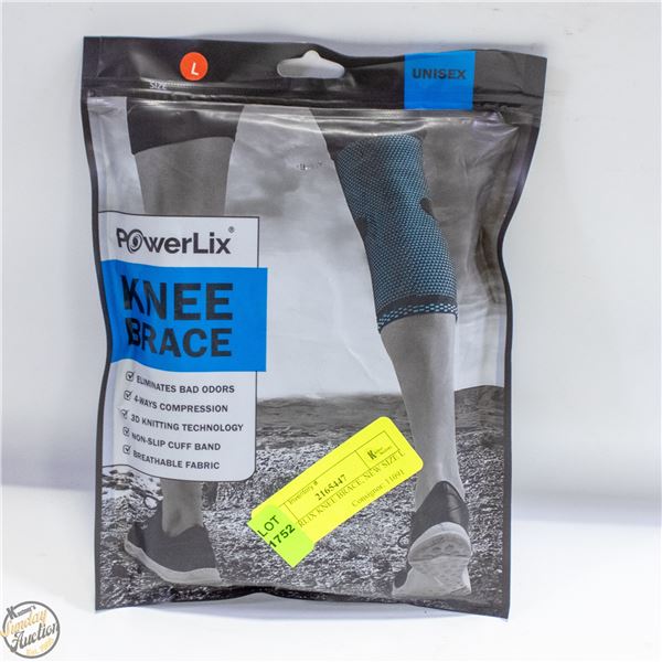 POWERLIX KNEE BRACE, NEW SIZE L