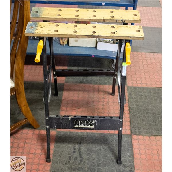 SAW HORSE BY STEEL SERIES (CAN BE RAISED)