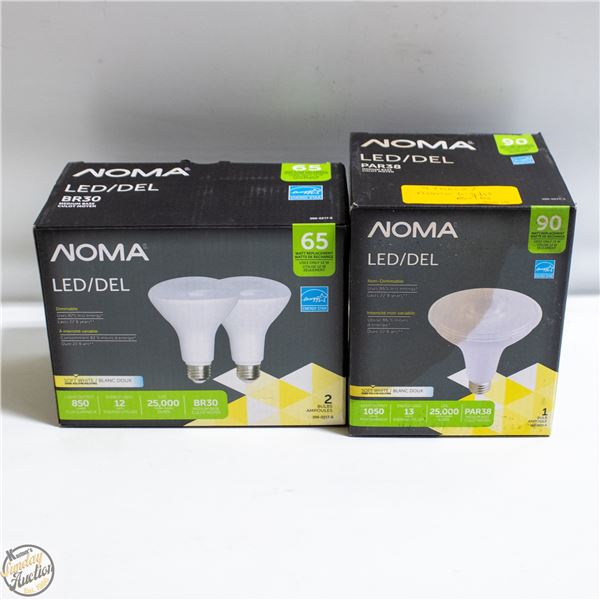 LOT OF NEW NOMA LIGHT BULBS