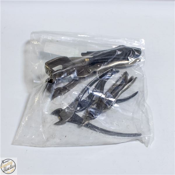 LOT OF VICE GRIPS
