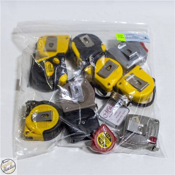 LOT OF MEASURING TAPES