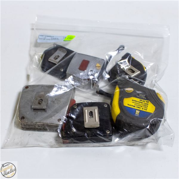 LOT OF TAPE MEASURES