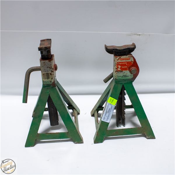 2 CAR JACKS 2 TON GREEN