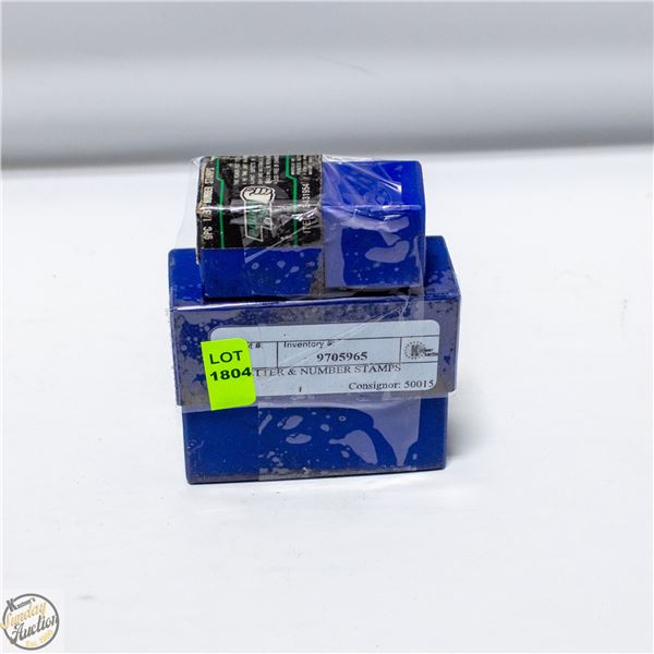 LETTER & NUMBER STAMPS