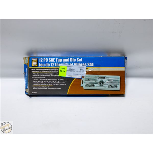 POWERFIST SAE TAP & DIE SET