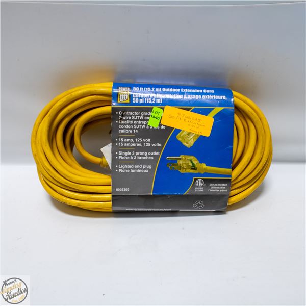 50 FT EXTENTION CORD
