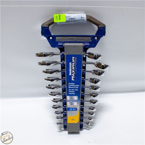 MASTERCRAFT MAXIMUM STUBBY WRENCH SET