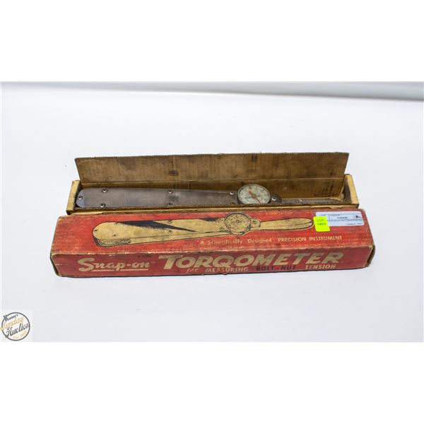 VINTAGE SNAP ON TORQUE METER