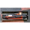 Image 1 : 2 RIGID PIPE WRENCHES