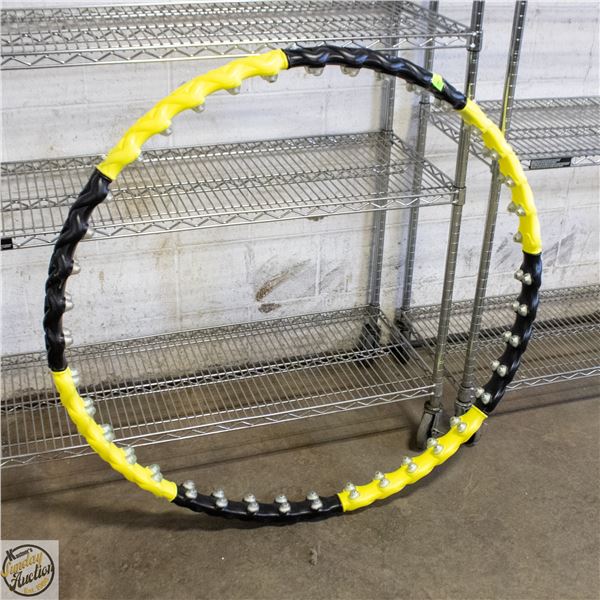 LARGE MASSAGE HULA HOOP MARKTOP BRAND DIAMETER-42"