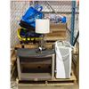 Image 1 : PALLET OF ESTATE ITEMS INCLUDING: PORTABLE A/C,