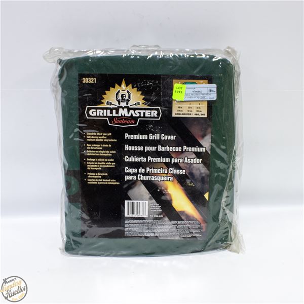 NEW GRILL MASTER PREMIUM GRILL COVER 45"X23"X52"