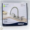 Image 1 : PEERLESS KITCHEN SINK TAPS BRUSHED NICKEL