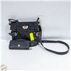 Image 1 : BLACK PURSE + ZIPPERED WALLET TOGETHER