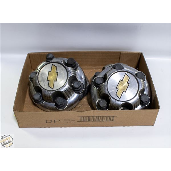4 CHEVY CENTRE CAPS OEM 15712371