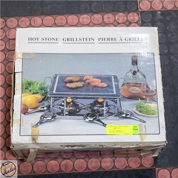VINTAGE HOT STONE GRILL