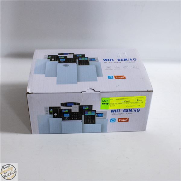 HOME ALARM SECURITY SYSTEM 10 PIECES,