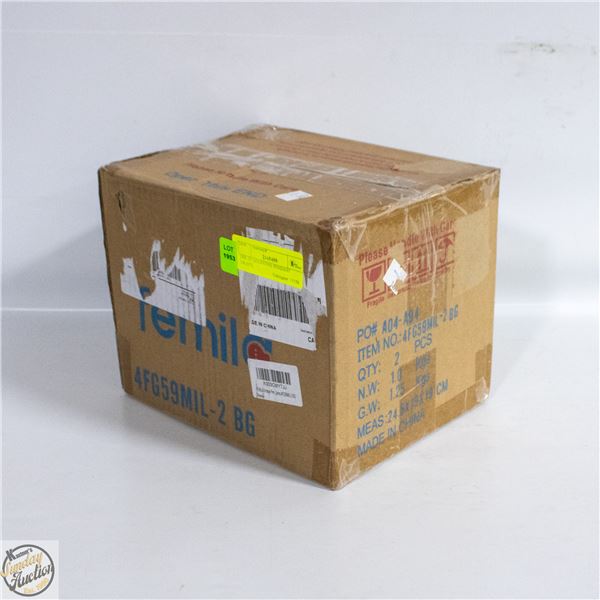 2PK 10'' GOLDTONE PENDANT LIGHTS,