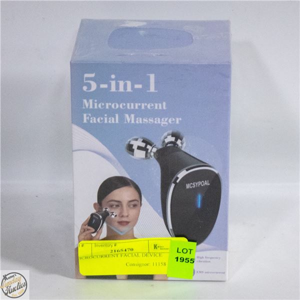 MICROCURRENT FACIAL DEVICE