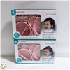 Image 1 : 2X4PC SETS OF GRABEASE BABY FEEDING SETS SILICONE