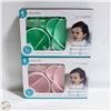 Image 1 : 2X4PC SETS OF GRABEASE BABY FEEDING SETS SILICONE