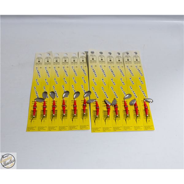 12 X DIAMOND RING SPINNER FISHING RIGS