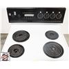 Image 4 : UNKNOWN MAKE ELECTRIC 4 BURNER HOUSEHOLD RANGE