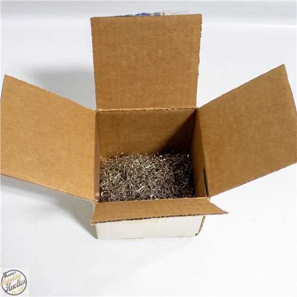 CASE OF 1000 NICKEL TREBLE EAGLE CLAW FISH HOOKS