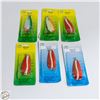 Image 1 : 6 X FISHING ENTICERS