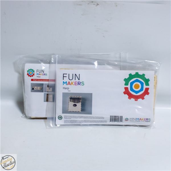 2 MUSICAL AFRICAN THUMB PIANO/HARP WOODEN CRAFT