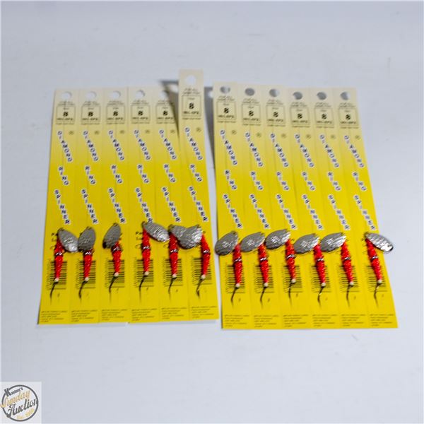 12 X DIAMOND RING SPINNER FISHING RIGS