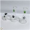 Image 1 : 3 X GLASS BONGS