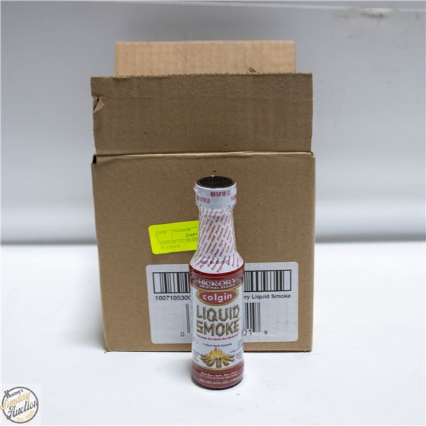 CASE OF 12 LIQUID SMOKE HICKORY FLAVOUR