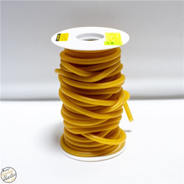 SPOOL OF RUBBER TUBING FOR FISHING OR MAKING-