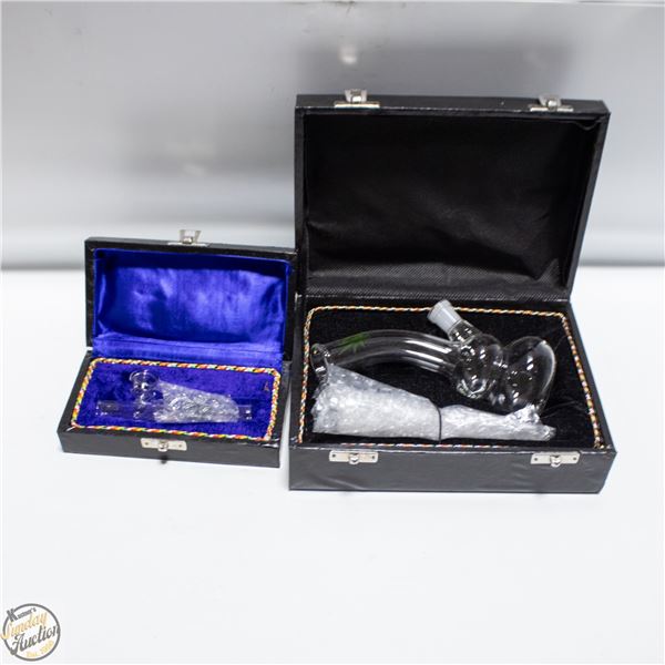 BONG IN CASE AND PIPE IN CASE