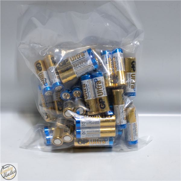 25 X 2PKS = 50 AA ALKALINE BATTERIES