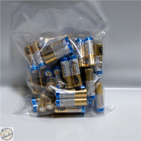25 X 2PKS = 50 AA ALKALINE BATTERIES