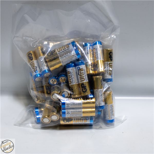 25 X 2PKS = 50 AA ALKALINE BATTERIES