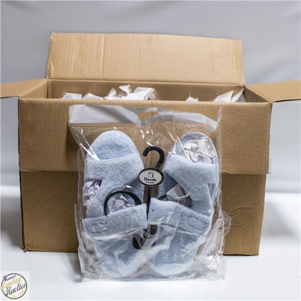 CASE OF 10 PAIRS LADIES SIZE 7/8 SLIPPERS