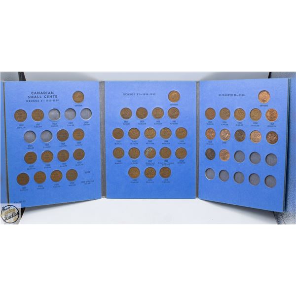 CANADA PARTIAL CENT COLLECTION