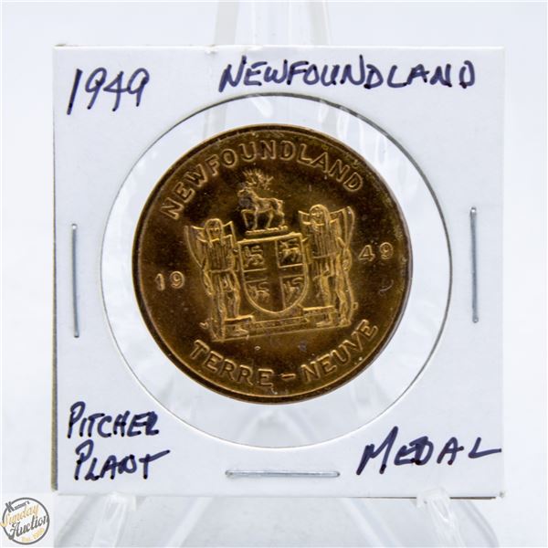 1949 NEWFOUNDLAND PITCHER PLANT TOKEN