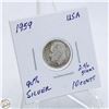 Image 1 : 1959 USA 90% SILVER 10 CENTS
