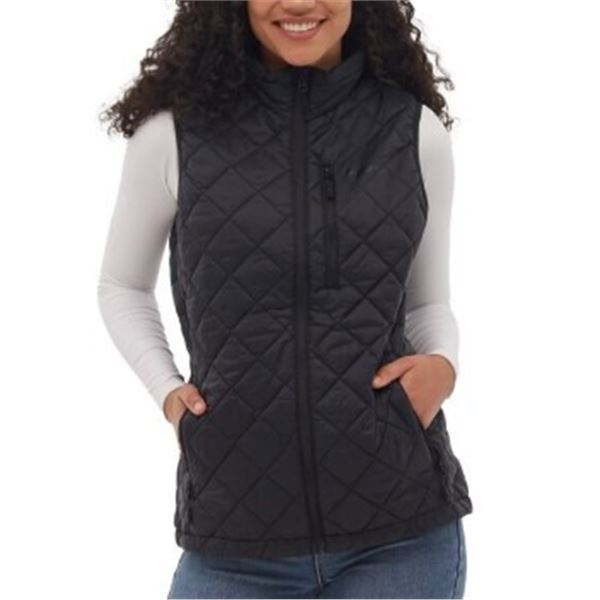 NEW WOMEN'S BENCH REPREVE QUILTED ZIP UP VEST