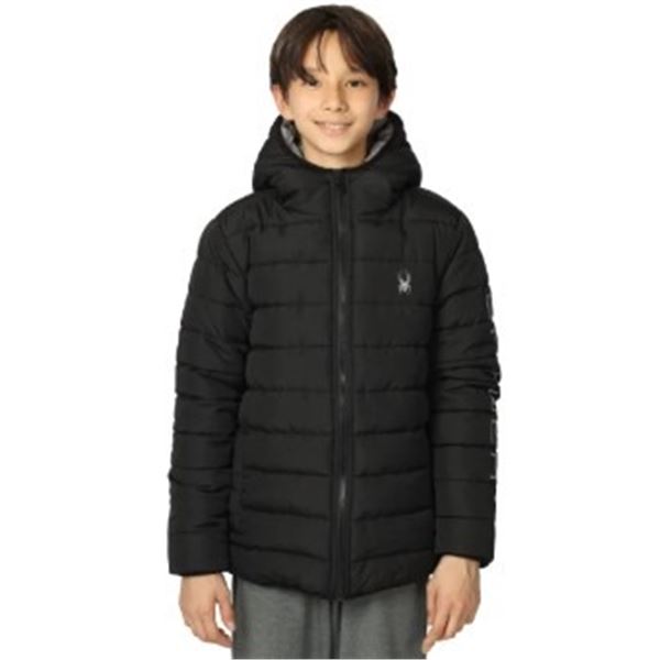 NEW BOYS SPYDER SHERPA LINED KIDS PUFFER JACKET