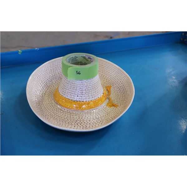 Hat Shaped Porcelain bowl