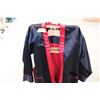 Image 1 : Pro Sports black and red satin robe by Sports World, New York. 