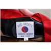 Image 3 : Pro Sports black and red satin robe by Sports World, New York. 