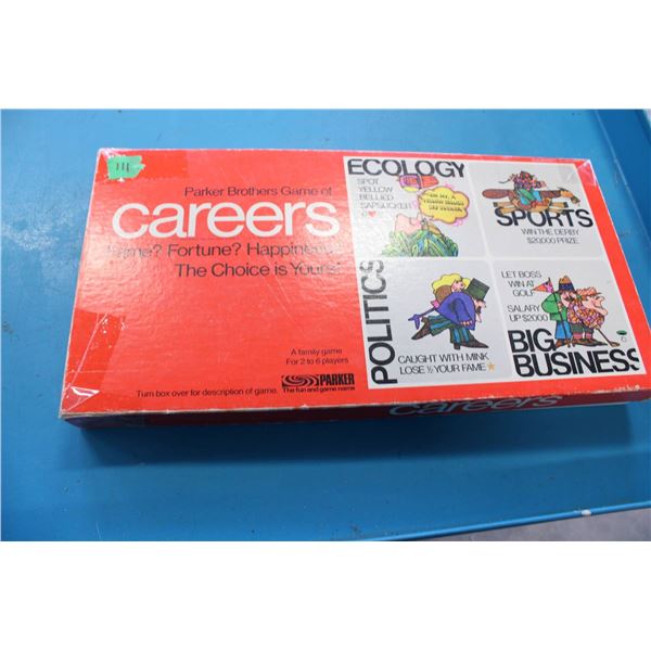 Parker Brothers Game of Careers board game