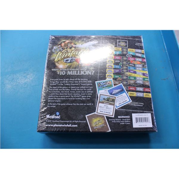 Winsfall board game. 